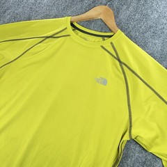 The North Face TNF Shirt Mens L Green Performance Stretch Outdoor