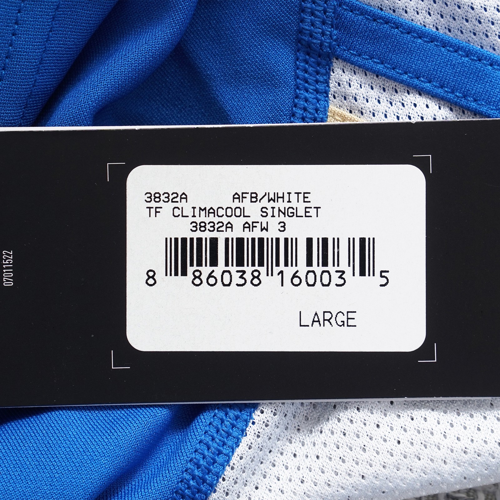 Adidas Men's (Blue) Climacool Singlet Performance Tank Top gallery