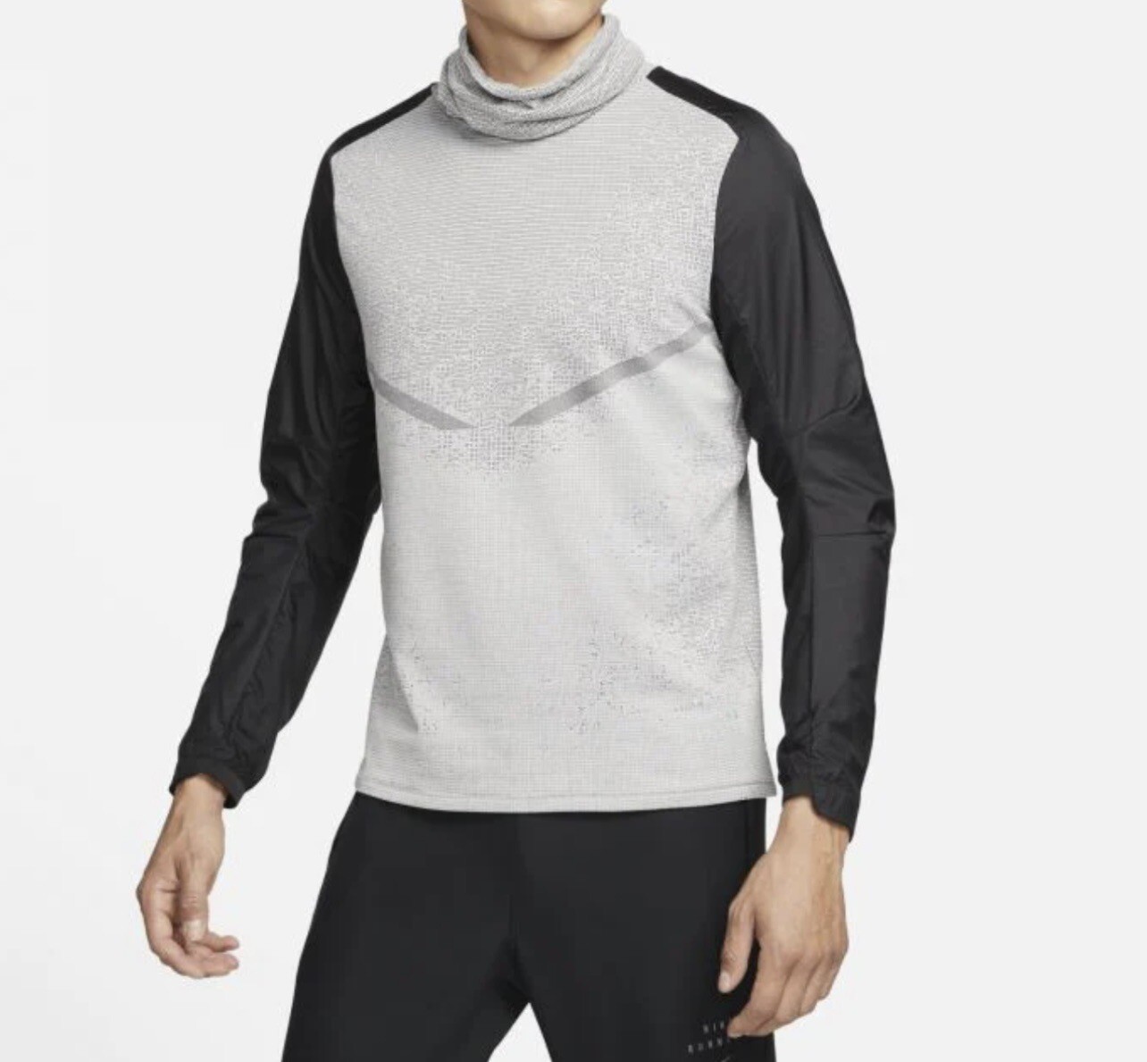 $150 Nike Therma-FIT ADV Run Division Men’s L Running Midlayer Gray DM4628 010 gallery