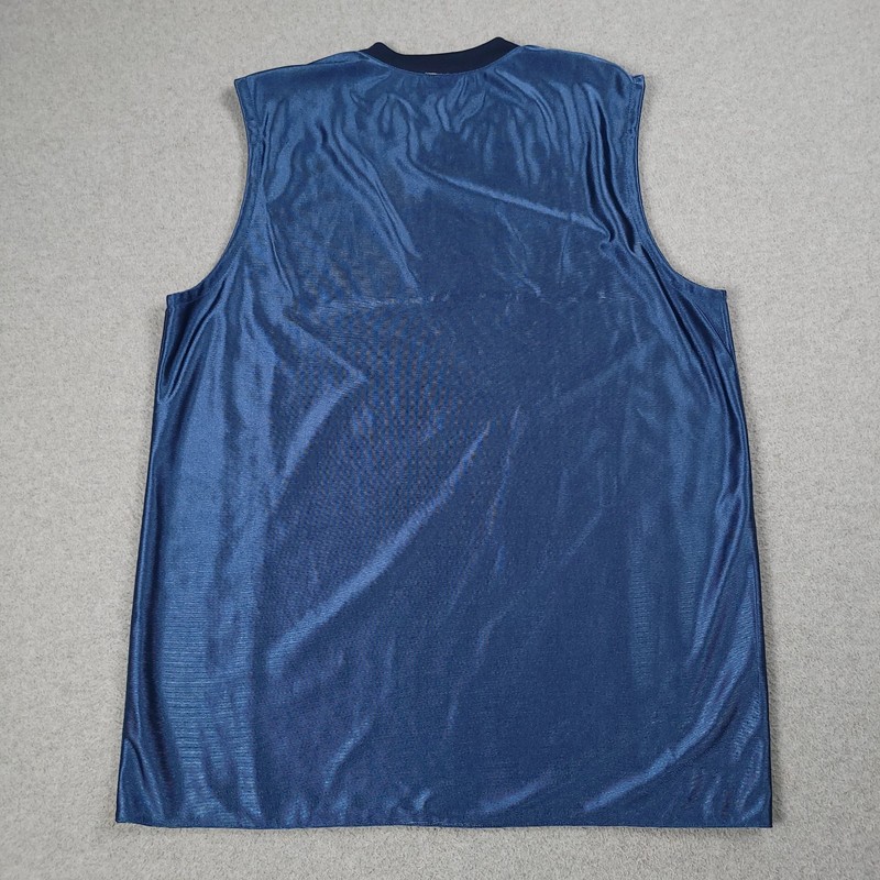 VTG Nike Jersey Men Large Shiny Dazzle Mesh Basketball Center Swoosh Reversible gallery