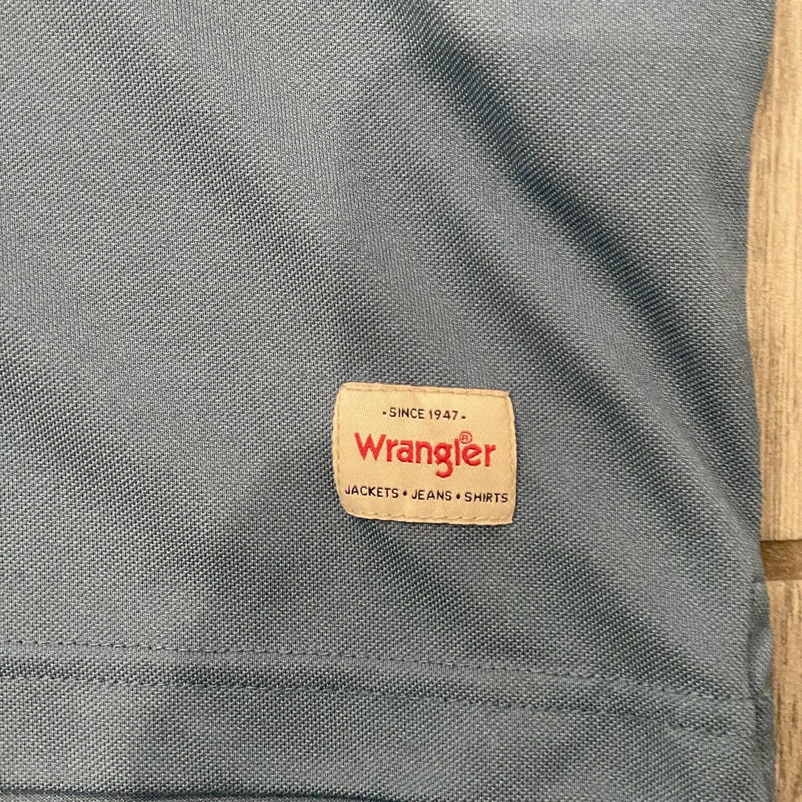 Wrangler Workwear Layer Crew Neck Long Sleeve Shirt Mens XXL 2XL Blue gallery
