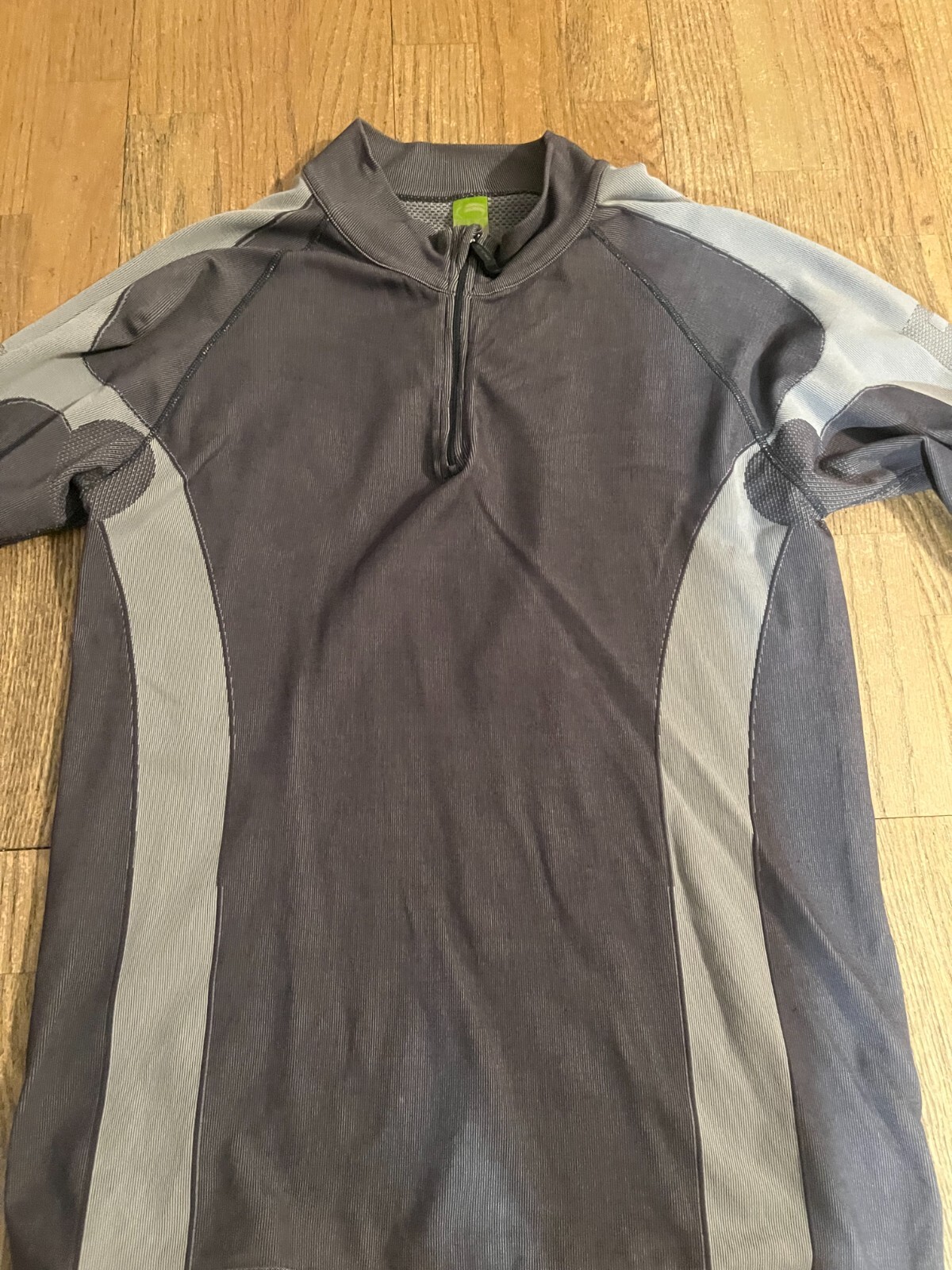 BULA MENS THERMAL BASE LAYER PULLOVER TOP PARTIAL ZIP XL GREY gallery
