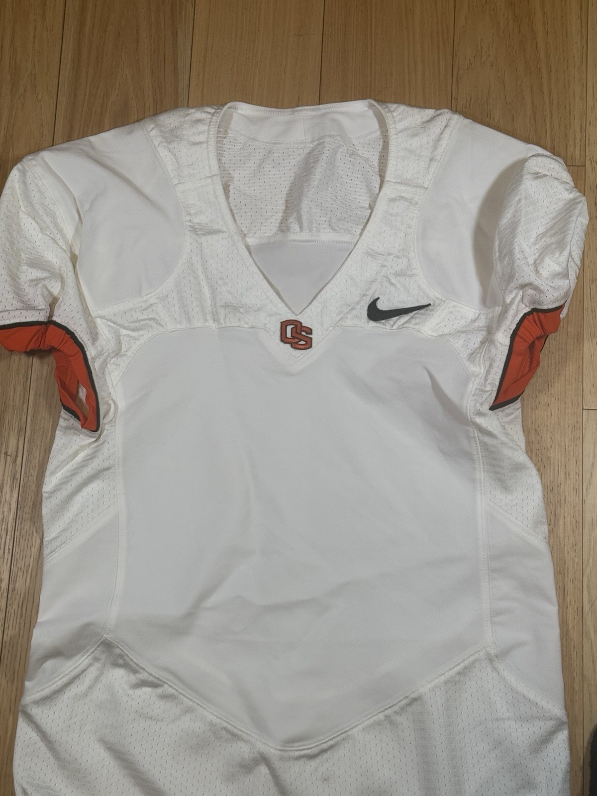 Nike Oregon State Beavers Team Issue Game Cut Football Jersey 44 Large USA Made gallery