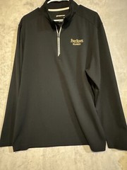 Sport Tek Mens Activewear Top Black XL 1/4 Zip Pullover FOUR ROSES DISTILLERY