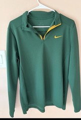 Nike Dry Fit Men’s Long Sleeve 1/4 Zip Green/Yellow