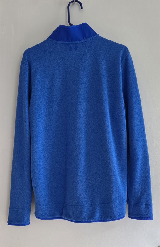 Under Armour Golf Pullover Mens L ColdGear Storm 1/4 Snap Mock Neck gallery