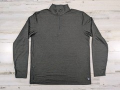 Vuori Pullover Mens Extra Large Ease Performance Stretch Pullover Greenish Gray