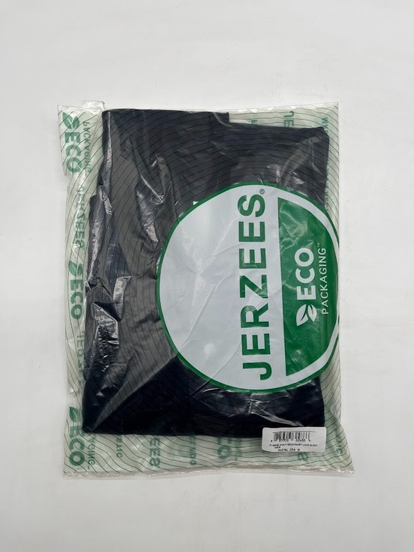 Jerzees Mens Spotshield Long Sleeve Jersey Polo Shirt 437ML J NAVY Medium gallery