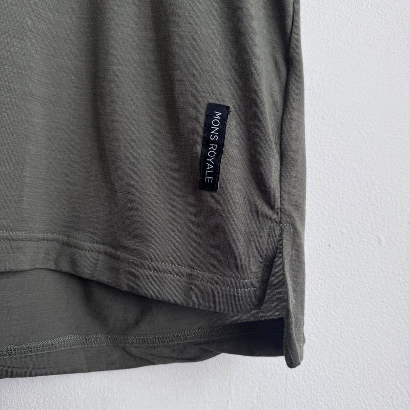 Mons Royale Harvey Pocket T-Shirt Merino Wool Mens L gallery