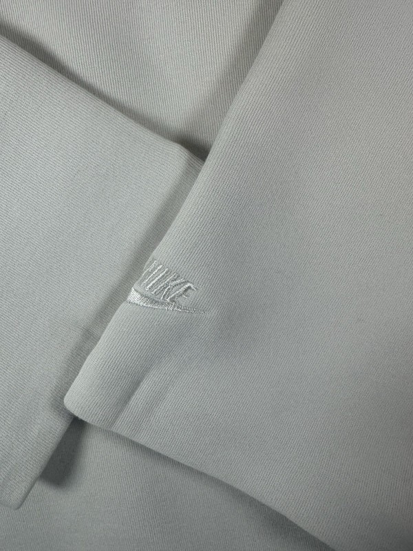Nike Tech Fleece Reimagined Long Sleeve Polo ‘Beige’ (size mens L-Tall) LT NWT gallery