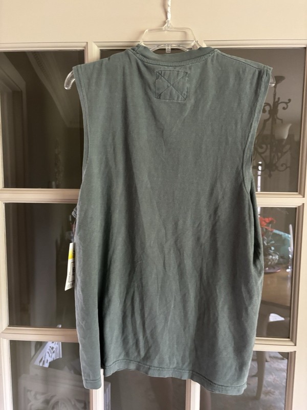 NWT Outer Banks Tank Top Size Medium. Green With White Lettering gallery