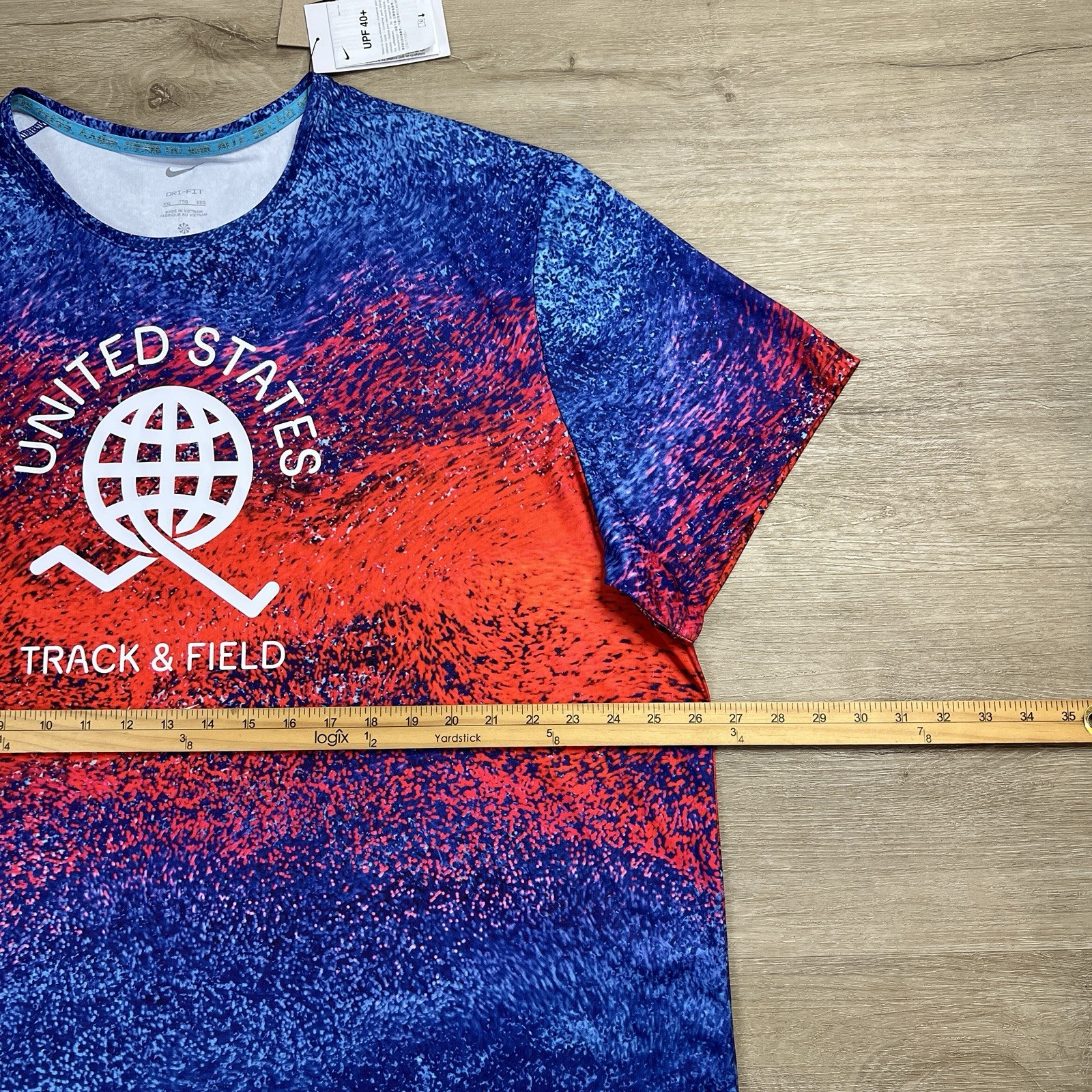 United States Track & Field Team USA Nike Dri Fit Shirt Mens Size 2XL XXL NWT gallery