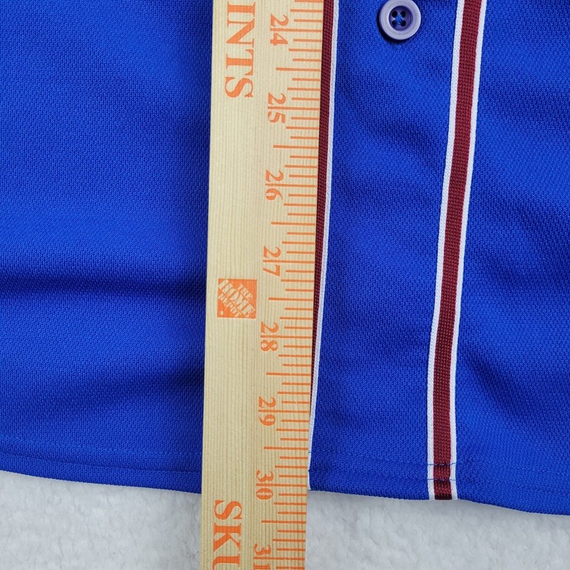 Steve & Barry's Athletics Philly Baseball Jersey Mens XL Blue City Wide XL gallery