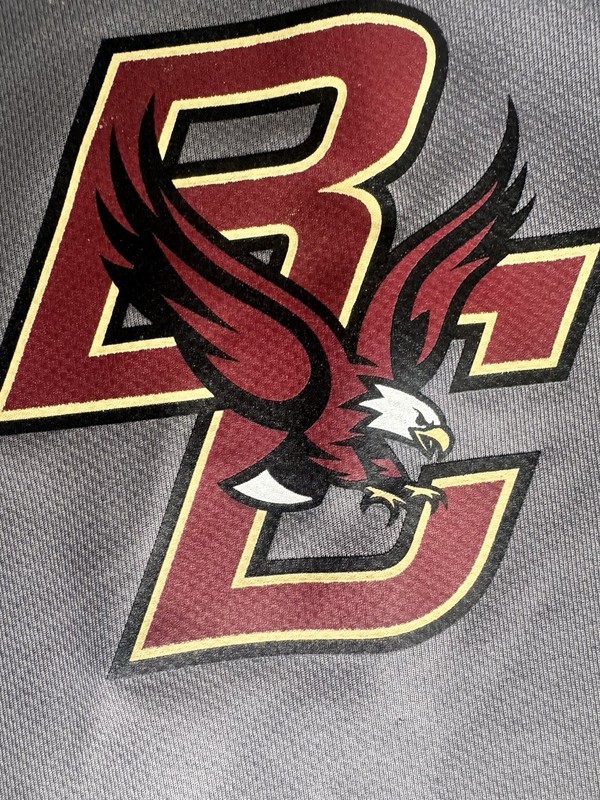 Under Armour Boston College Eagles HeatGear Gray Red Shirt Men’s Large gallery
