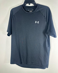 Under Armour Tech Tee Men’s Large Black Performance Athletic T-Shirt