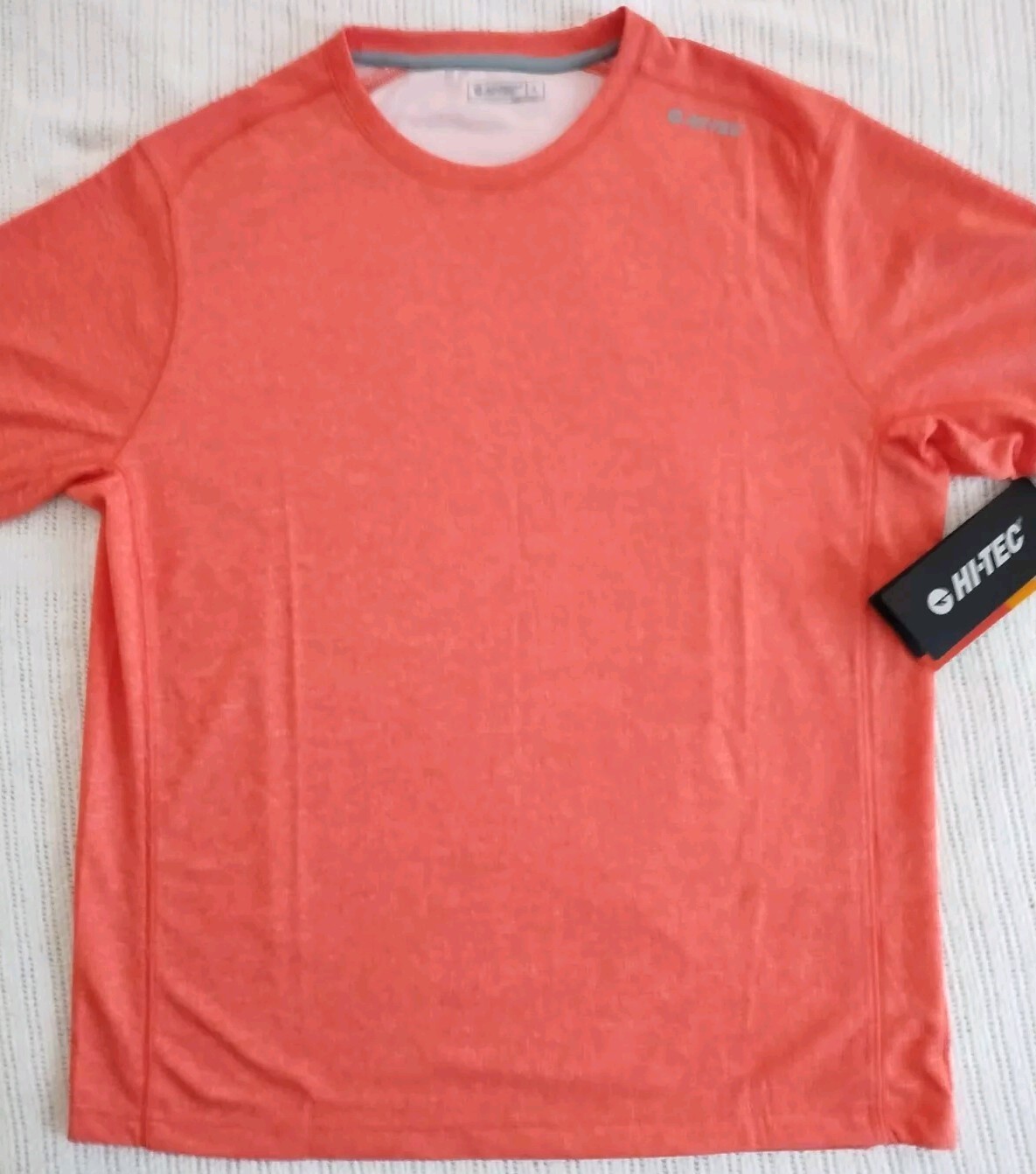 HI-TEC Men's UPF Sun Protection Stretch Thermal Shirt - ORANGE - LG (NEW) gallery