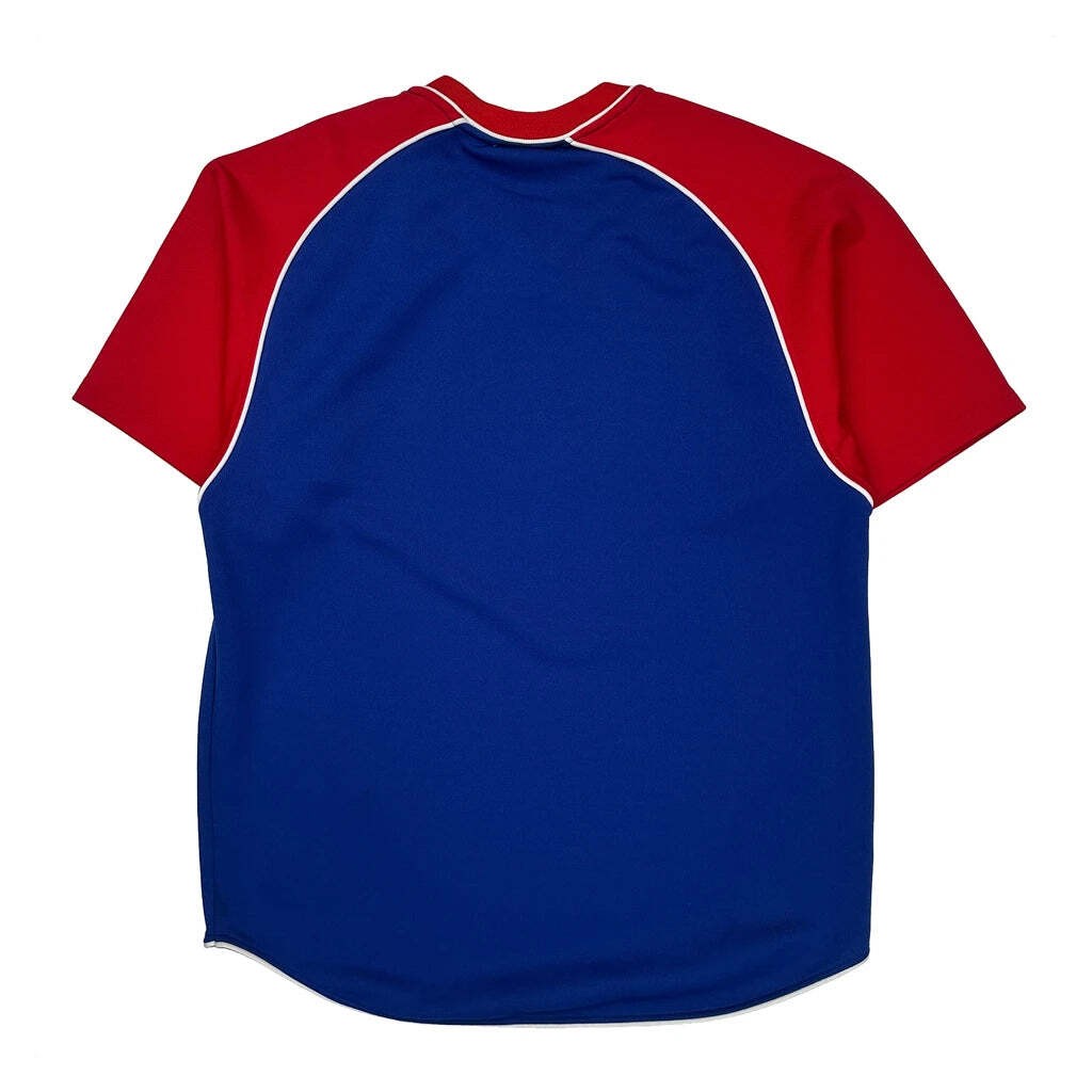 Chicago Cubs True Fan Jersey - Large Blue Polyester gallery