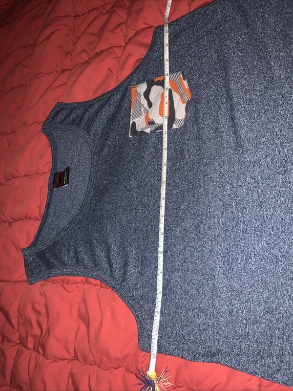 Mens Tony Hawk Blue Camo Pocket Muscle Tank Top Shirt-size XL gallery