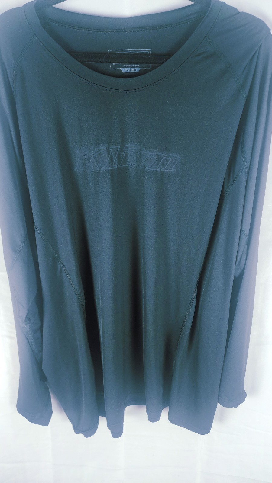Klim Black Aggressor 2.0 Snowmobile Layering Long Sleeve Shirt Men's Size 5xl gallery