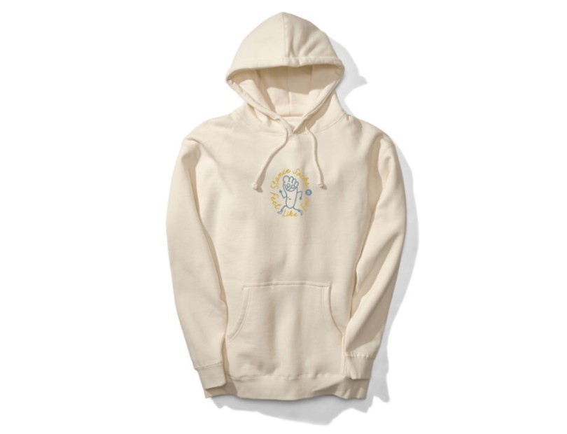 Stance - Happy Feet Hoodie - LS Sweatshirt - Cream - Size XLarge