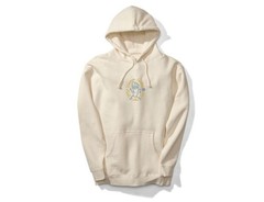 Stance – Happy Feet Hoodie – LS Sweatshirt – Cream – Size XLarge