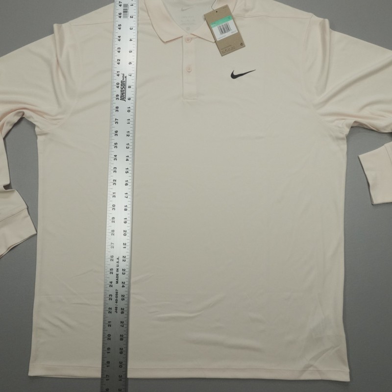 Nike Dri-FIT Victory Golf Longsleeve Polo Men's Size XL DN2344-838 gallery