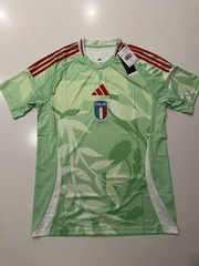 Adidas Italy FIGC Away Soccer Jersey Green JF0604 Mens Medium NWT