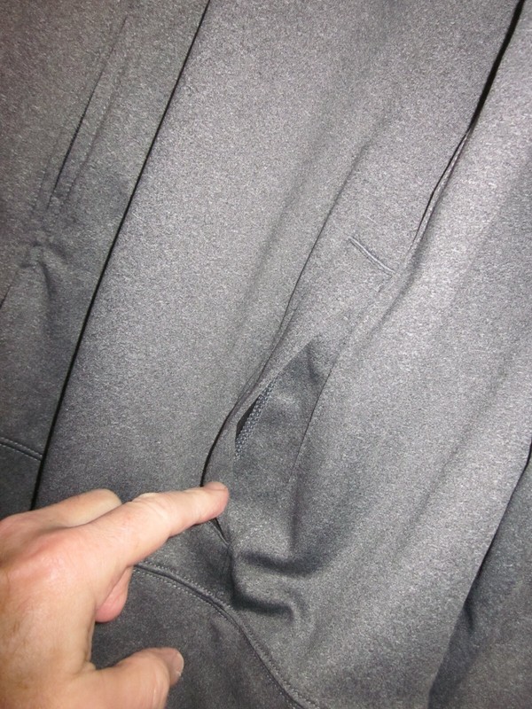 APT. 9 FULL ZIP GRAY ACTIVE JACKET, MENS LARGE, # 595WH HEIQ SMART TEMP gallery