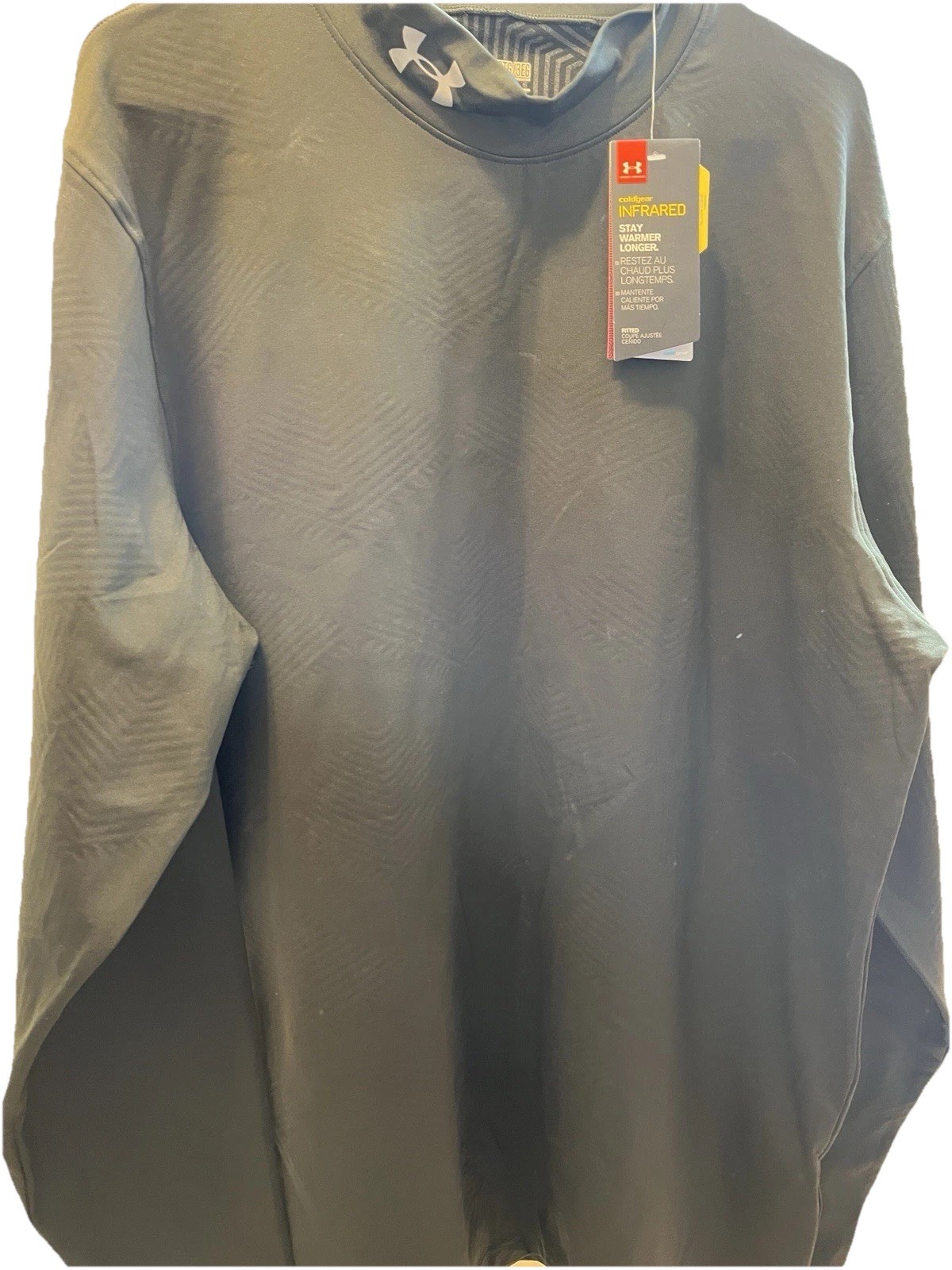 Under Armour Men's Cold gear Infrared 3XL Green Fitted Top gallery