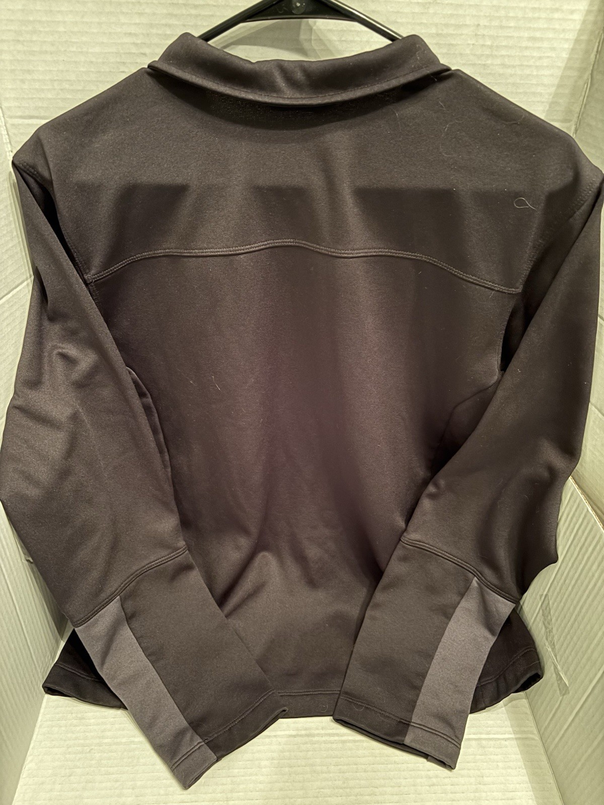 The North Face Jacket Men's Large 1/4 Zip Long Sleeve Cugo Pullover Black/Gray gallery