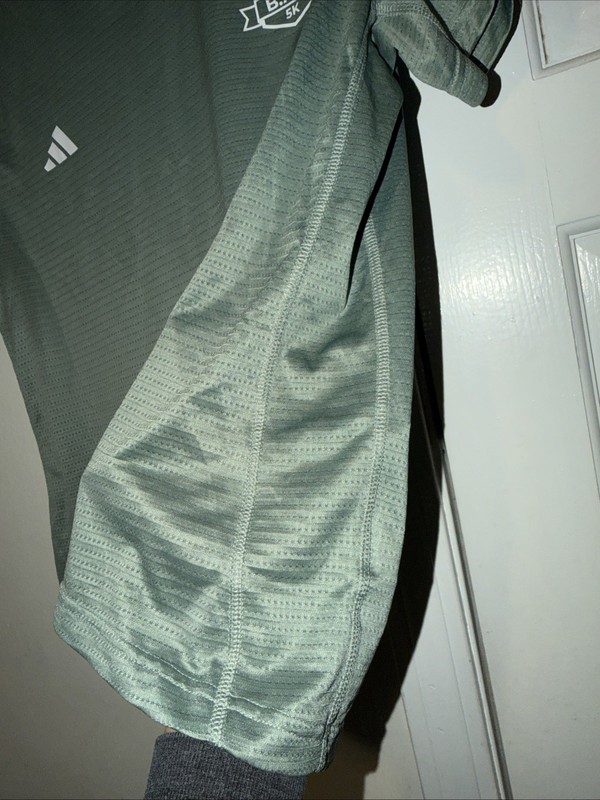 ADIDAS B.A.A Men’s 2023 BOSTON ATHLETIC ASSOC 5K Olive Green Size XL B64 gallery