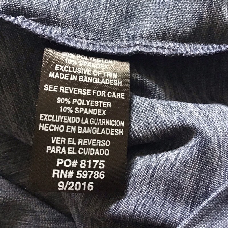 NWT London Fog Mens Top Active Gray Long Sleeve Stretch Size M gallery