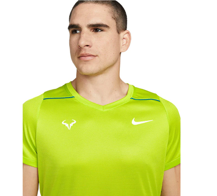 NikeCourt Dri-FIT Rafa Challenger Tennis Men's Top Rafa Bull Swoosh Logo gallery