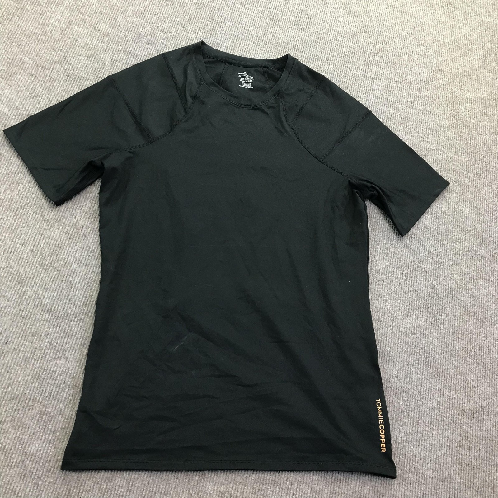 Tommie Copper Shoulder Support Shirt Mens XL Black Copper Znergy Compression gallery