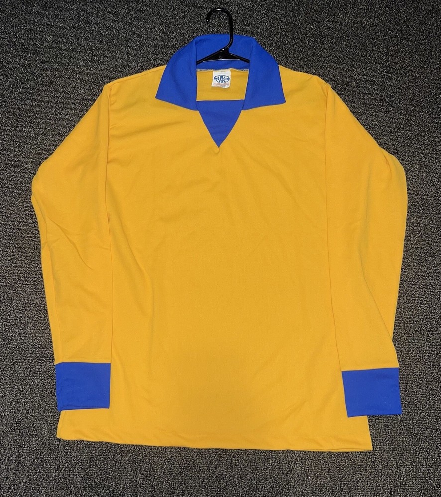 NOS VTG 70s 80s Venus Soccer Futbol Rugby Jersey Shirt Sz L New Blank RARE!