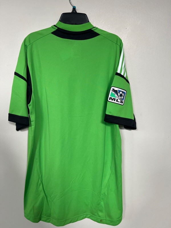 🔥Adidas MLS Soccer Jersey GK JSY P X13928 "TEAM CREST HERE" Mens LARGE NWT $110 gallery