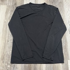 Lululemon Shirt Mens Medium? Long Sleeve Dark Gray/Black Athletic Casual