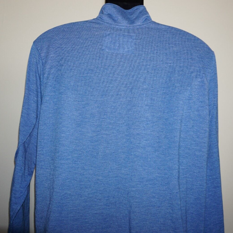 RARE Friday Beers Golf Mens Sz Large Blue L/S Hit Different 1/4 Zip Pullover gallery