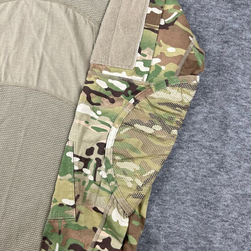 US Army Combat Shirt Flame Resistant Mens Medium Multicam Camo Tactical Military gallery