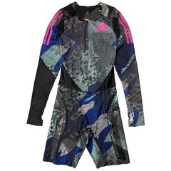 Men’s Medium – Adidas Pro Elite Long Sleeve Running Suit HN8039 Multicolor