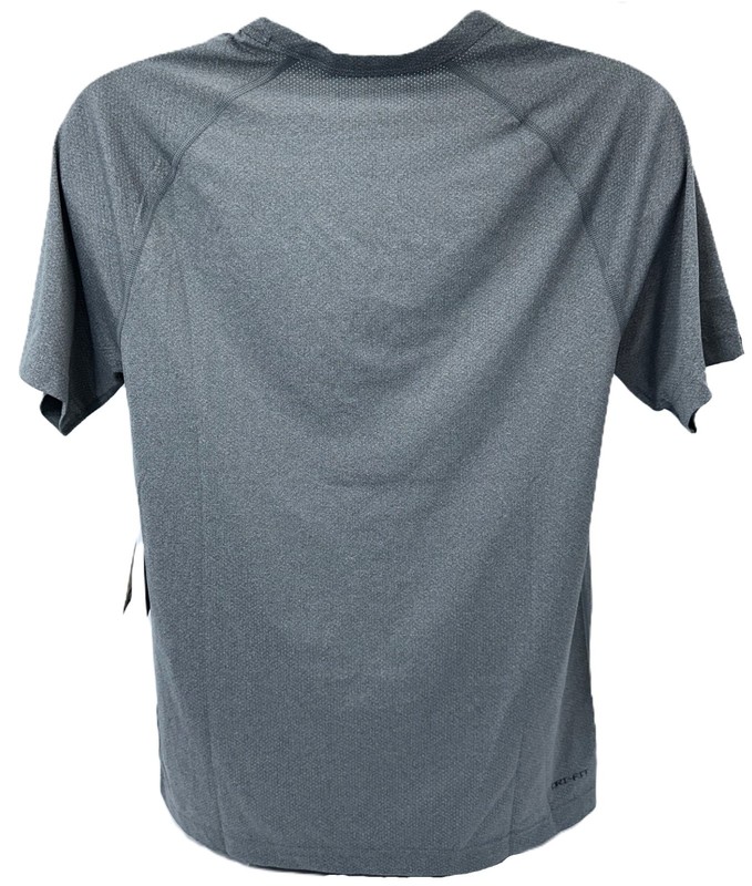 $45 Nike Men's Dri Fit Short Sleeve Fitness TShirt-DV9815097-Smoke Grey-Small gallery