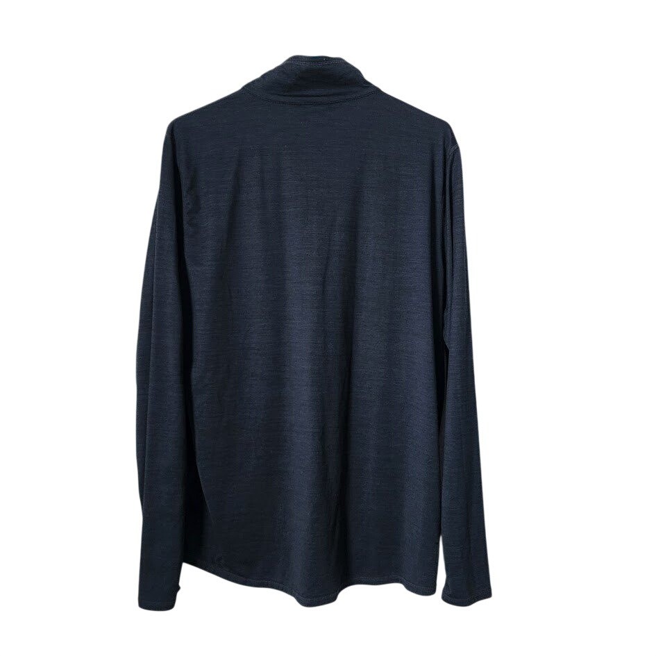 VUORI Ease Performance Half Zip 2.0 athleisure preppy in navy ink gallery
