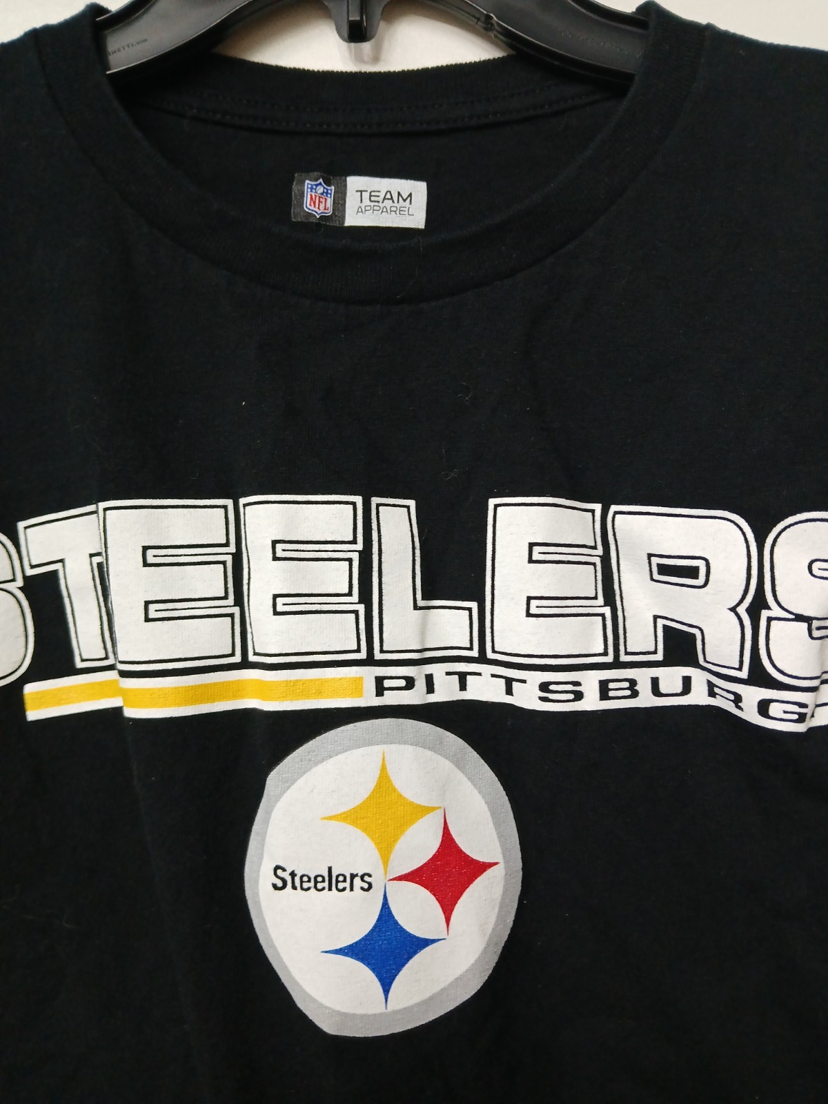 NFL Team Apparel Pittsburgh Steelers Long Sleeve T-Shirt Black XXL gallery