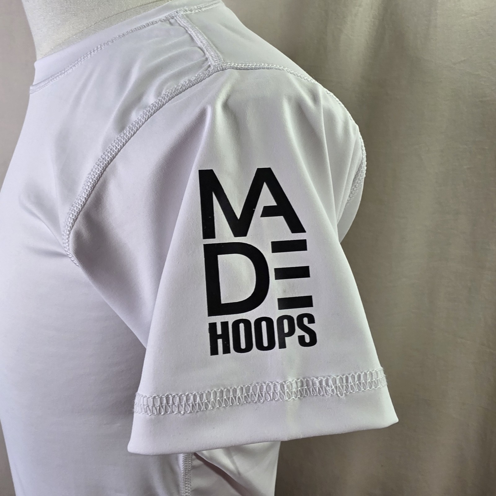 MADE Hoops Compression Tee White Men's Small New gallery