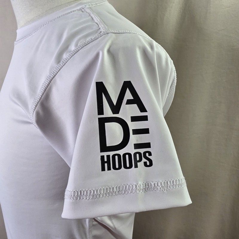 MADE Hoops Compression Tee White Men's Small New gallery