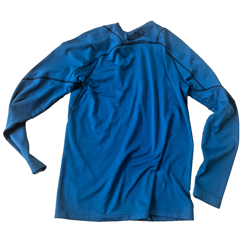Under Armour Coldgear Blue men shirt medium gallery