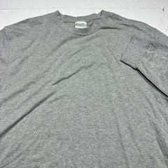 LL Bean Shirt Mens Large Gray Insect Shield Long Sleeve Repellent Outdoor Hiking