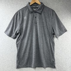 Champion Vapor PowerTrain Performance Polo Shirt Gray Athletic Golf Men’s M