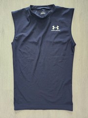Under Armour Navy Compression Sleeveless Shirt