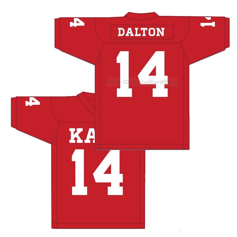 Throwback Andy #14 High School Football Jersey Stitched Hip Hop Party Shirts gallery